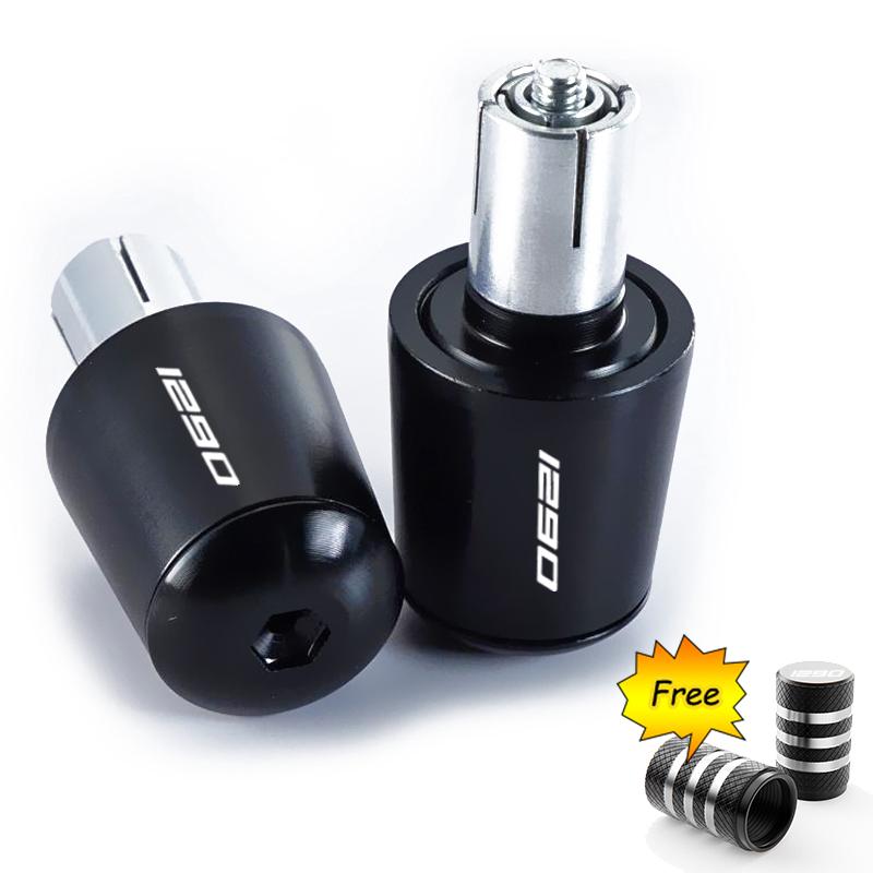 For KTM Adventure 790 990 1050 1090 1190 1290 Motorcycle Accessories CNC Handle Bar Handlebar Grips Cap End Handle Plugs Cap