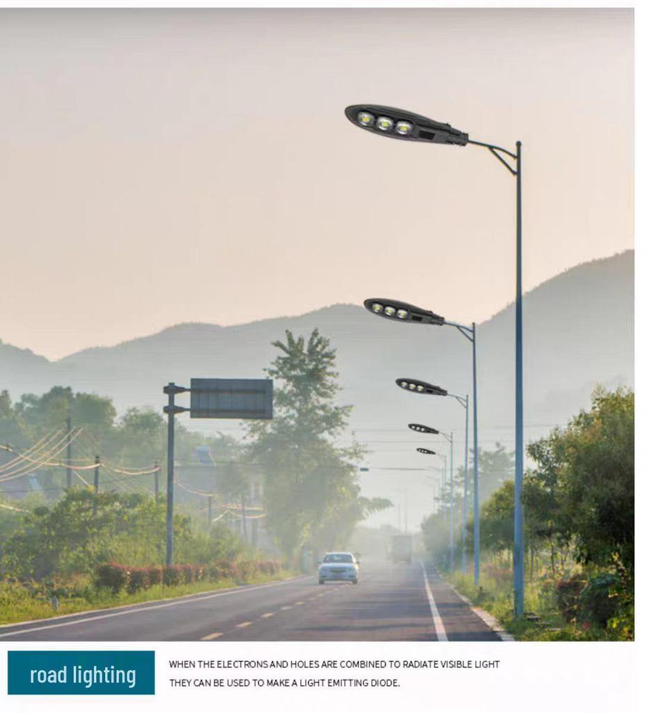 LED Outdoor Courtyard and Road Street Light Head - New Rural Household Cantilever Lighting