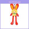 Jinnew Originality Ethnic Style Rabbit Plush Keychain Pendant With Ears Movable