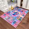 Tappeto Lilo & Stitch con Stampa Cartone Animato – Tappetino per Camera da Letto e Soggiorno / Tappeto Decorativo per Casa Antiscivolo di Grandi Dimensioni