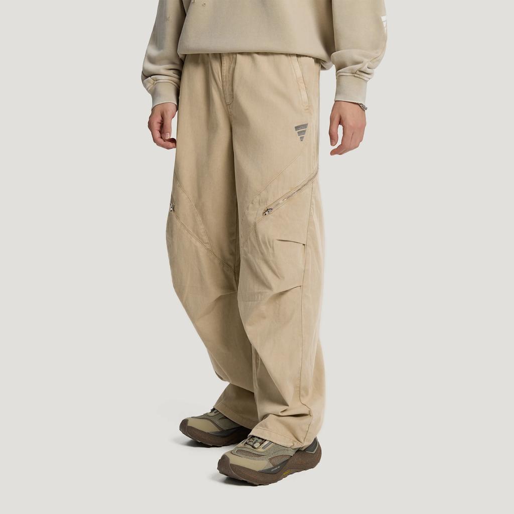 Men's Pants Adidas Casual Pants Men's Khaki Brown Moderate