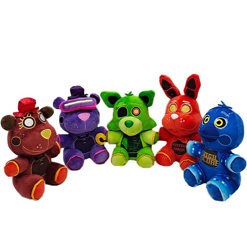 

Новая серия игрушек Midnight FNAF Лиса Медведь Плюшевая игрушка 8 моделей синий