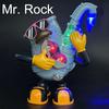 Elektrischer tanzender Herr. Rocklichter Musik Saxophon Puppe Kinder Pädagogisch Elektrische Musikspielzeuge für Kinder Weihnachtsgeschenke Spielzeug