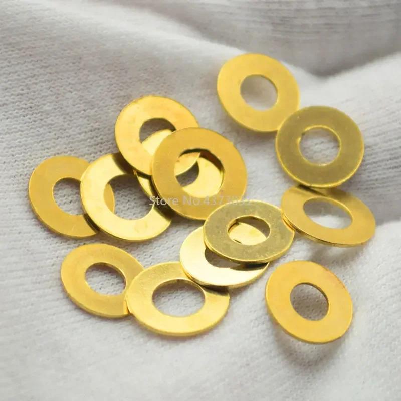 10 Pcs /lot DIY Folding Knife Gasket  Brass Washers C81 Folding Knives Bearing C158/C186 Folding Knife Accessories Tools