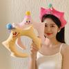 Funny Cute Sponge Star Headband for Women - Perfect for Face Washing, Face Masks, Hair Back, Makeup, Photoshoots, Autumn/Winter Headwear