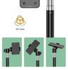 Live Stream Selfie Stick Tripod with Fill Light & Phone Holder