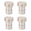 4PCS 20mm Bench Dogs Stainless Steel Table Stop Locating Auxiliary Block for Woodworking Use