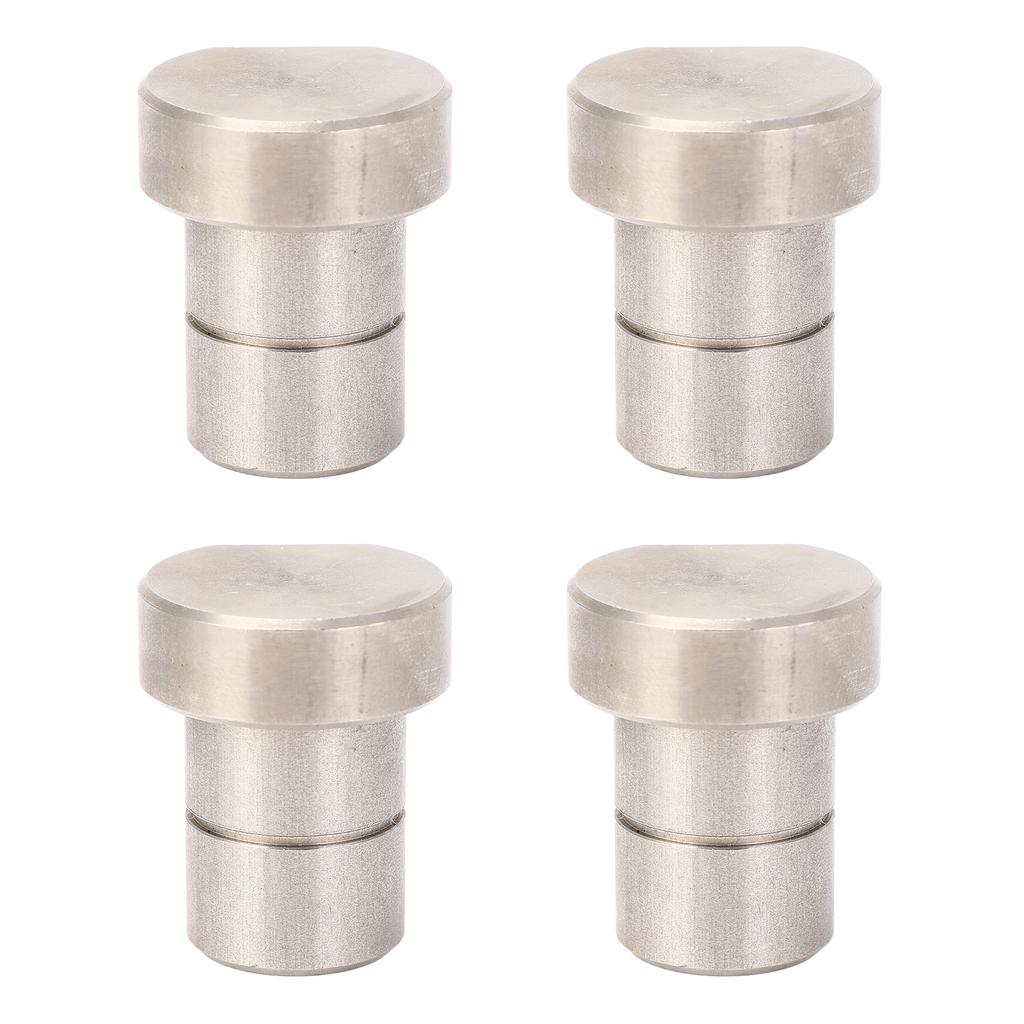 4PCS 20mm Bench Dogs Stainless Steel Table Stop Locating Auxiliary Block for Woodworking Use