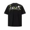 Men's Casual Printed T-shirt 2025 Summer Loose Trendy Men's round Neck Top
