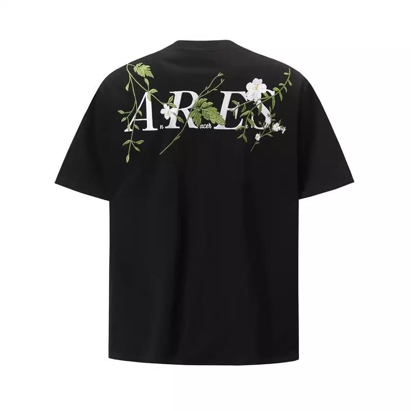 Men's Casual Printed T-shirt 2025 Summer Loose Trendy Men's round Neck Top