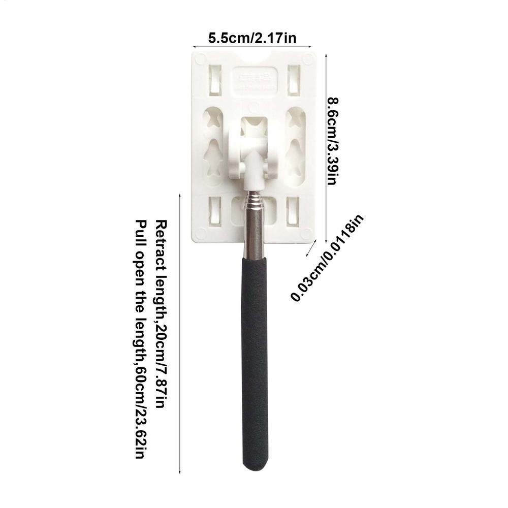 Contactless Car Toll Card Stick Telescopic Parking Toll Swiping Sticks Paying Rod Adjustable Car Parking Toll Payment Rod