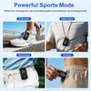 Professional 3D Pedometer with LCD Display for Accurate Step and Calorie Tracking Suitable for Waist Clip and Arm Clip Wearing