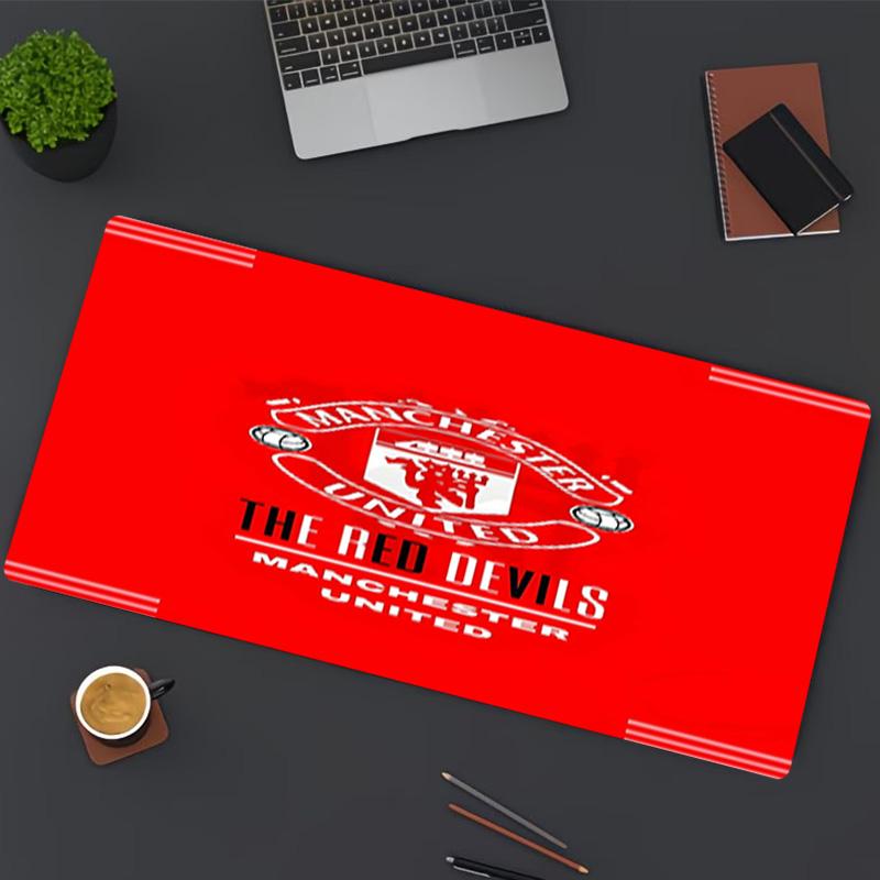 Manchester Football Print Mouse Pad, for Keyboard Pad Laptop PC Mat for Office Home Use, Desk Decor, Perfect Birthday Gift for Gamers