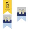 Game Of Thrones Flag Banner With Polyester Fabric For Themed Room Decor