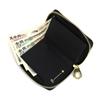 Castelbajac Bi-fold Wallet with Round Zipper, Claire Accessories 068632, Black