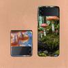 Fungal Aesthetics Phone Case For Samsung Z Flip 6 7 5G Galaxy Z Flip 5 4 3 5G Cases Shockproof Hard Cover TPU