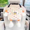 Cartoon Plush Car Tissue Box Creative Car Trash Can Vehicle Trash Bin  Interior Accessories
