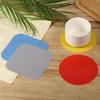 4pcs Jar Gripper Pads, Rubber Jar Gripper Pad Jar Opener Grippers Kitchen Coaster for Elderly Suffering from Children Women Weak Hands, Round