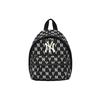 Monogram Collection Polyester Backpack Small Unisex Black Casual 3ABKS012N-50BKS