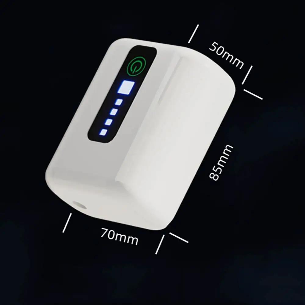 Langlebige 70H/40H Aquarium Sauerstoffpumpe USB Ultra Leise Fischtank Sauerstoffpumpe Wiederaufladbar Wasserdicht Sauerstoffgenerator