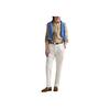 Polo Ralph Lauren FW25 Linen Polo Shirt Slim Fit Men Shirts Khaki 710968915-003