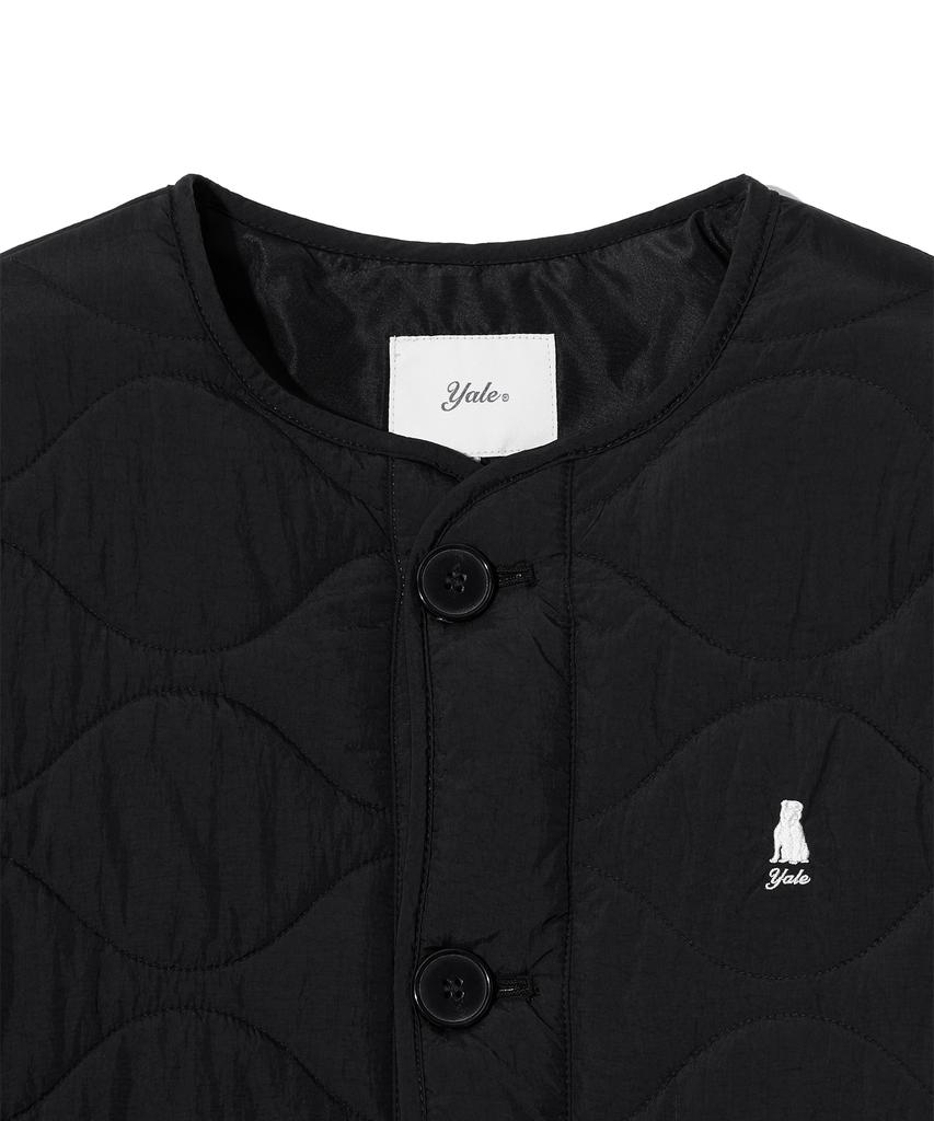 Yale Warm-Up Quilted Jacket_Black