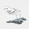 Car Sticker 15.5x6 CM Emblem Sticker for Ford Focus Mondeo Shelby GT350 Zinc Alloy Car Front Hood Grille Body Badge Horse Decals