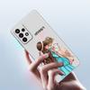 Przezroczyste etui na Samsung Galaxy A52 A12 A51 A32 A21s A71 A32 A22 50 A70 A31 A72 5G Pokrowiec na telefon Super Mama Dziecko