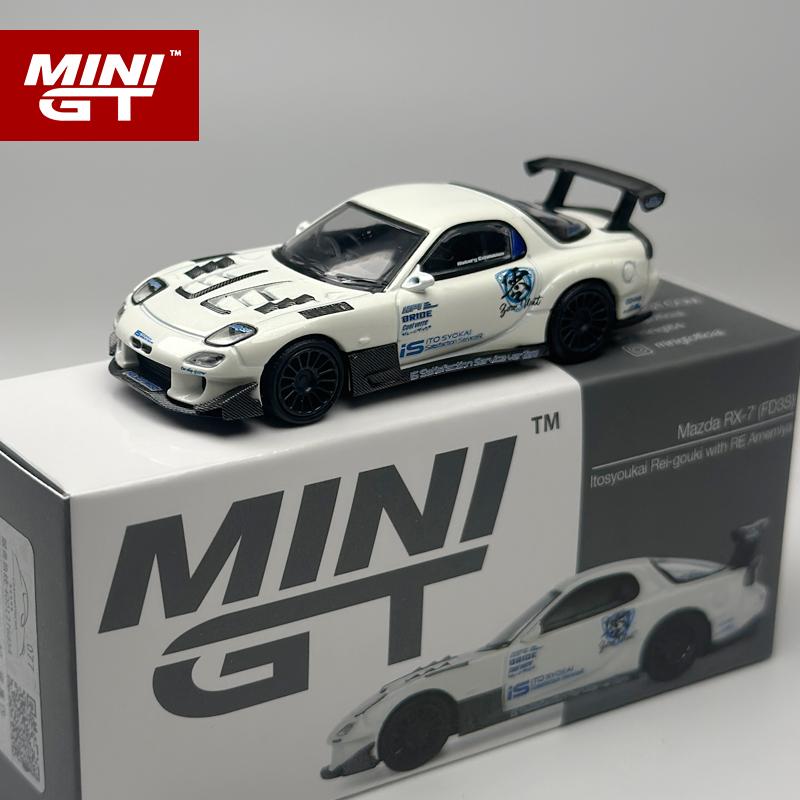 MINIGT 1:64 Mazda RX-7 (FD3S) Itosyoukai Rei-gouki with RE Amemiya alloy car Model 996