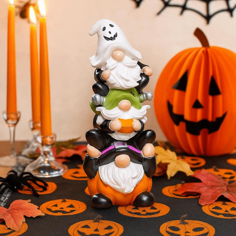 Handmade Halloween Statue Cartoon Garden Ornaments Creative Resin Crafts  Yard Ornament