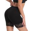 Plus Size Modal Anti-Exposure Safety Shorts with Lace Trim