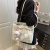 Casual simple niche large-capacity bag spring new fashion trend quality (pendant is desirable)