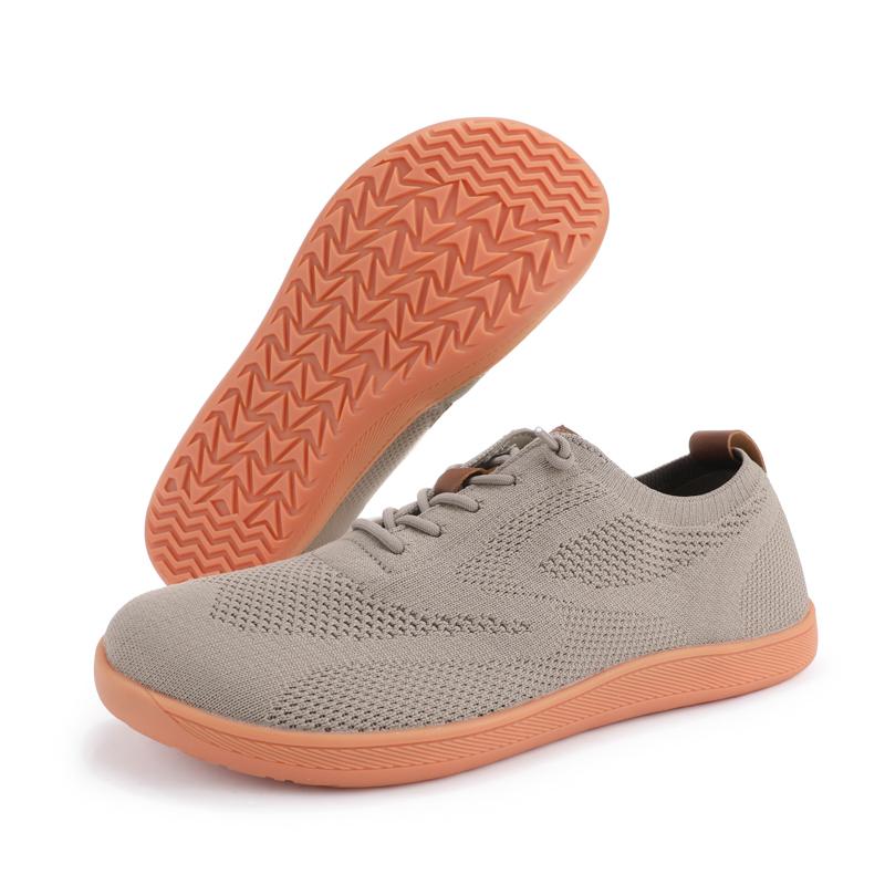 Minimalist Knitted Walking Shoes Women Men Wide Toe Casual Shoes Light Training Sneakers Breathable Barefoot Flats