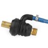 DKJ35-50 TIG Adapter Gas Adapter Gas Connector M10 Gas Tig Torch Power Tw Ist 12mm WP-17 18 26 35 50 Push European