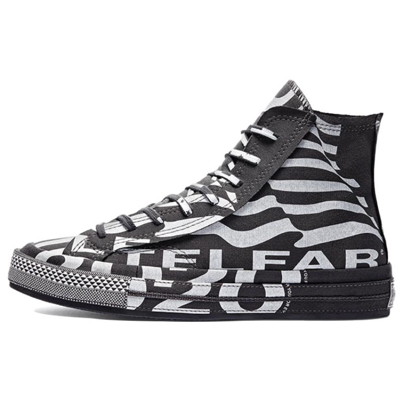 

Telfar x Converse 1970-е Chuck 70 High Удобные высокие парусиновые кеды Унисекс Черно-белые 36.5