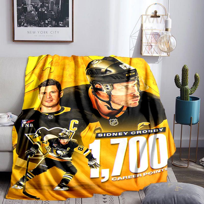 Crosby erreicht Wirft Decke Flanelldecken Plüsch für Sofa Bett Geschenke für Männer Frauen Reise Picknickdecke Weihnachts-Fan-Geschenke