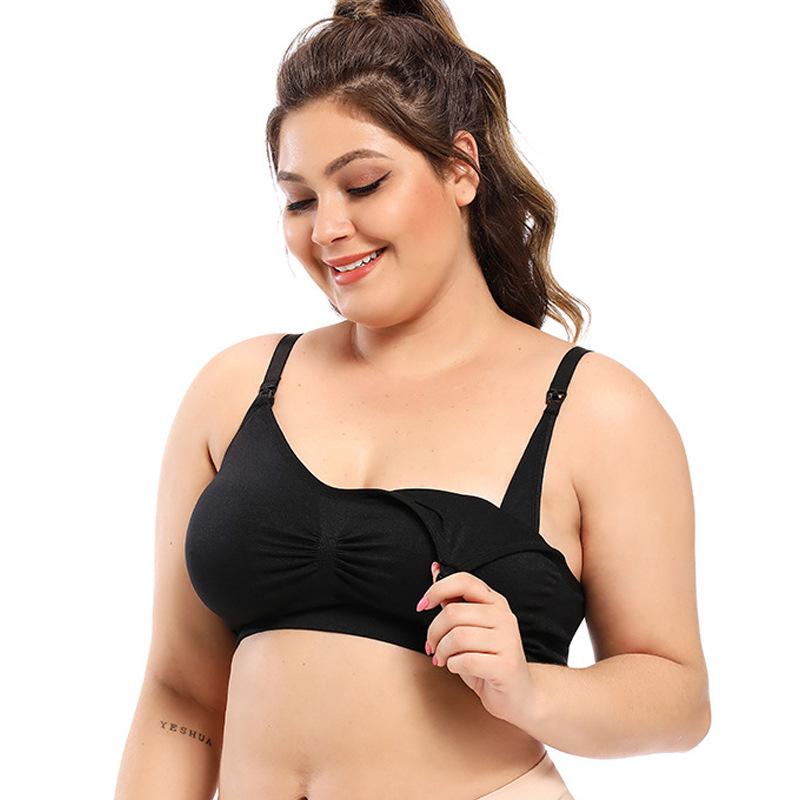 Front Buckle Plus Size Maternity Nursing Bra