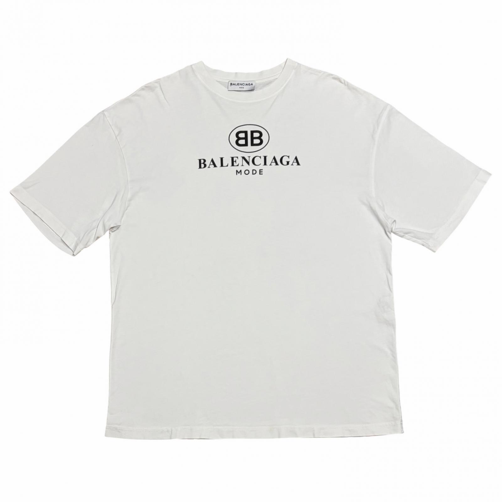 

Used BALENCIAGA 492258Short sleeve T-shirt white mens XS білий