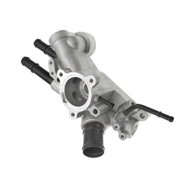 Model 25620-25002 and 25620-25001 Thermostat Housings for Hyundai Sonata and Kia.