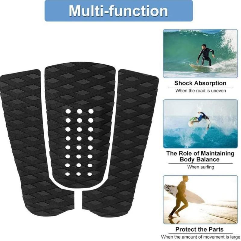 Nonslip Surfboard Traction Pad Adhesive Deck Grip Mat for Paddle Board Long Board Surfing Accessories Easy To Use