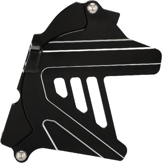 Front Sprocket Guard for Hawk 250, CNC Motorcycle Sprocket Cover Protector for Hawk250/Hawk 250cc (Not Fit Hawk 250 DLX EFI/Hawk 250 DLX) - Black