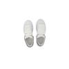 Oversized Sneaker Cow Leather Comfortable Low Top Casual Shoes Women's Black Pearl 553770WHFBU9042