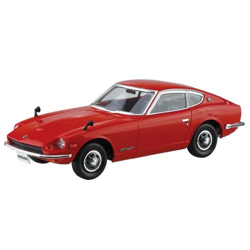 Aoshima Bunka Kyozai (AOSHIMA) 1/32 The Snap Kit Series Nissan S30 Fairlady Z Red Pre-Colored Plastic Model Kit 13-B