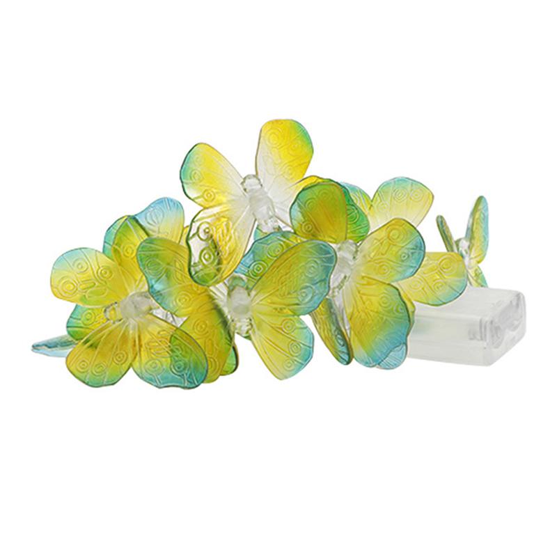 Butterfly Led Fairy String Lights Battery Wedding Christmas Decor Curtain Lights