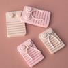 Flexible PLA Clay Earring Mould Set for Line Shaping and Creative Bowknot Designs In Jewelry Crafting