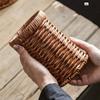 Durable Chopstick Barrel Multifunctional Woven Drain Chopsticks Rack Woven Round Chopsticks Tube