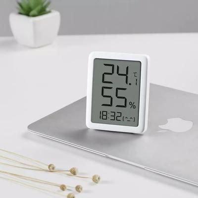 Termometer Skärm LCD Stor Digital Display Termometer Hygrometer Temperatur Fuktighetssensor ABS