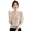 Middle-aged and old women's clothing spring and autumn temperament sweater new mother autumn knitted sweater fashion bottoming shirt