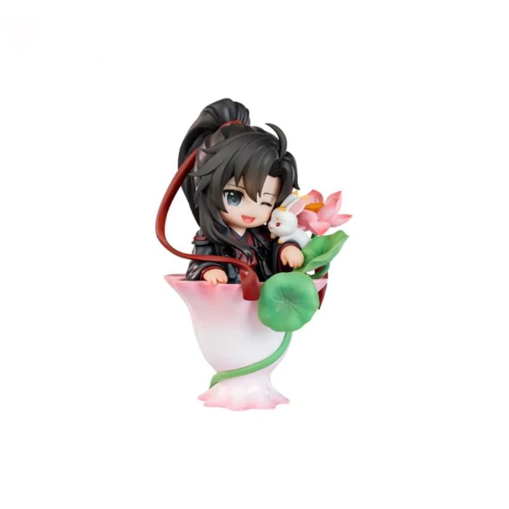 Mo Daozu Stone Porcelain Flower Rhyme Series Blind Box Cute Anime Character Collection Toy Wei Wu Xian Lan Gift for Fans Models