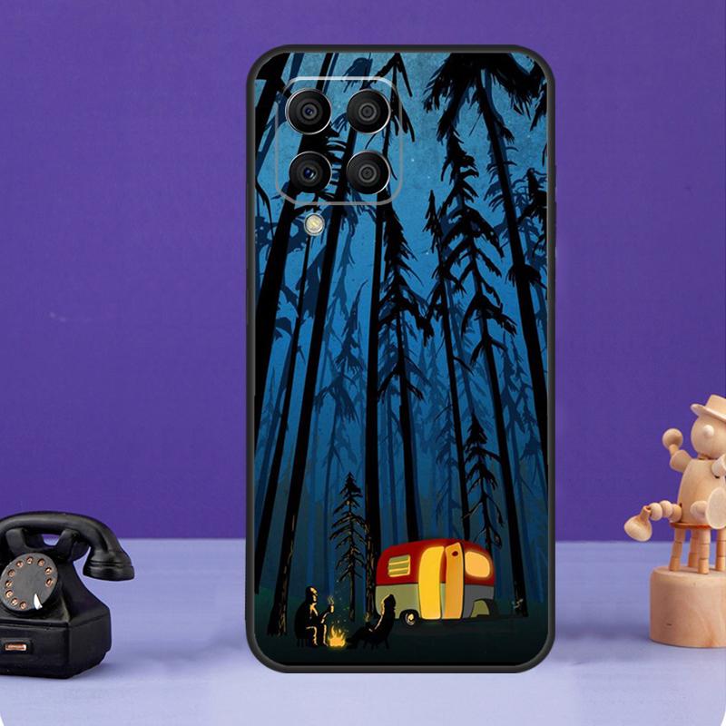 Nature Camping Art Case For Samsung Galaxy M55 M21 M31 M51 M12 M32 M52 M20 M13 M23 M33 M53 M14 M34 M54 M30s